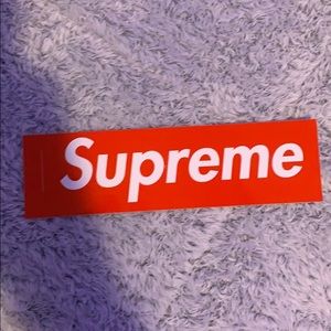 Sumpreme sticker